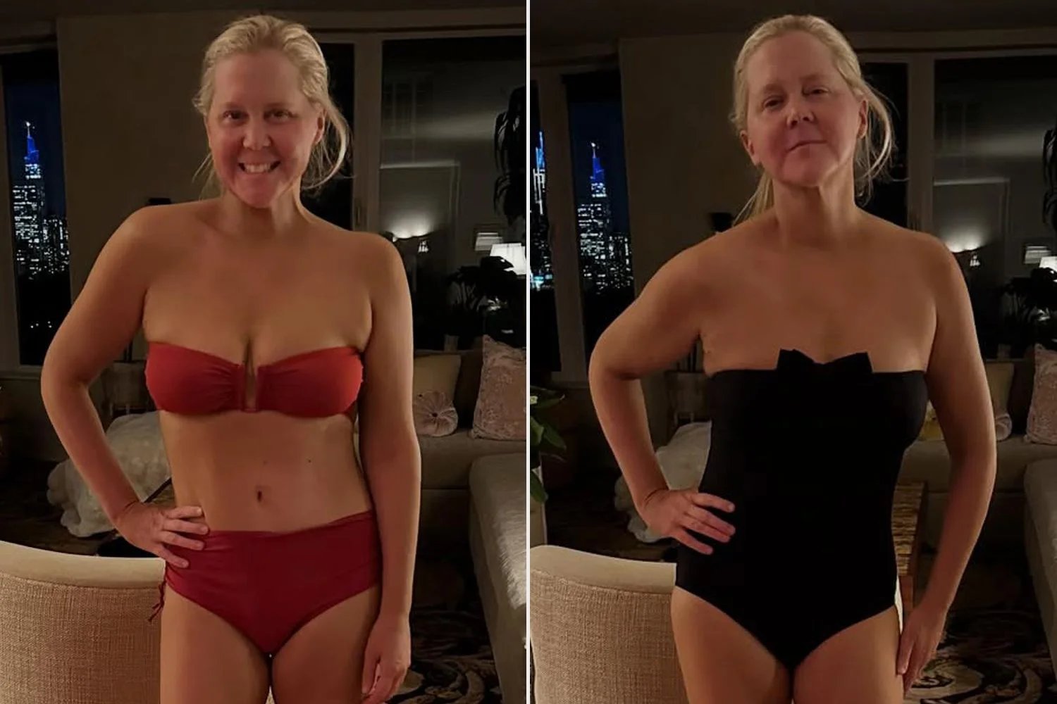 Amy Schumer Models Collection of Bikinis During &lsquo;Self Care&rsquo; Trip