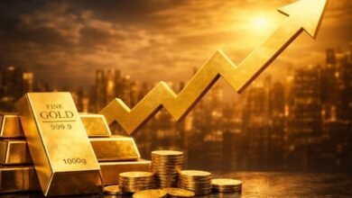أسعار الذهب ترتفع إلى 4,646 دولار والأثر مرتبط بتحركات السندات