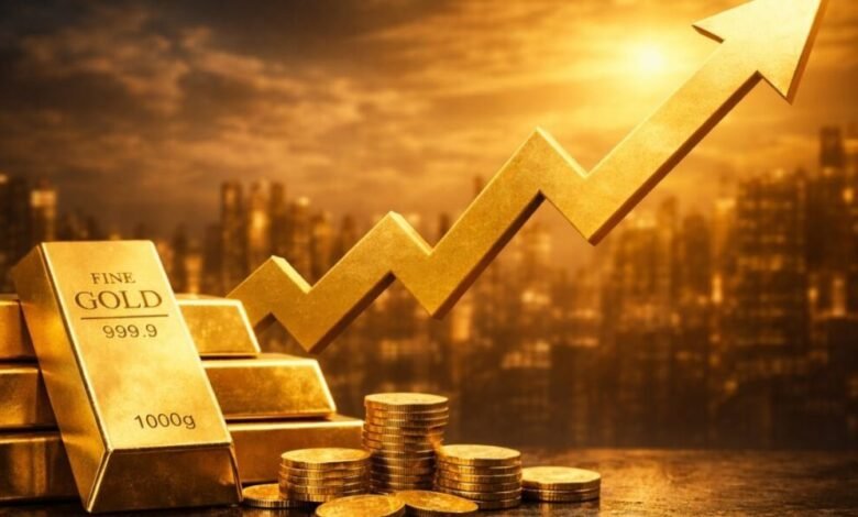 أسعار الذهب ترتفع إلى 4,646 دولار والأثر مرتبط بتحركات السندات